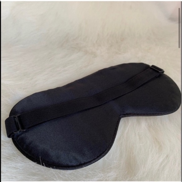 Silk Sleeping Eye Mask Hashtag NotNow White - Picture 4 of 10